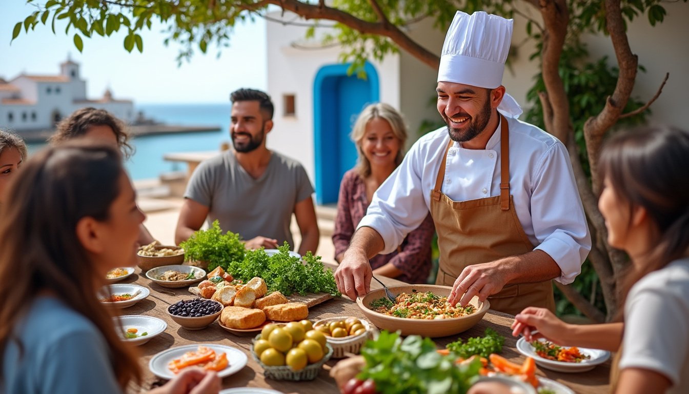 participez à nos cours de cuisine à essaouira en 2026 et plongez dans les saveurs authentiques de la région. apprenez les recettes locales et vivez une expérience culinaire inoubliable.