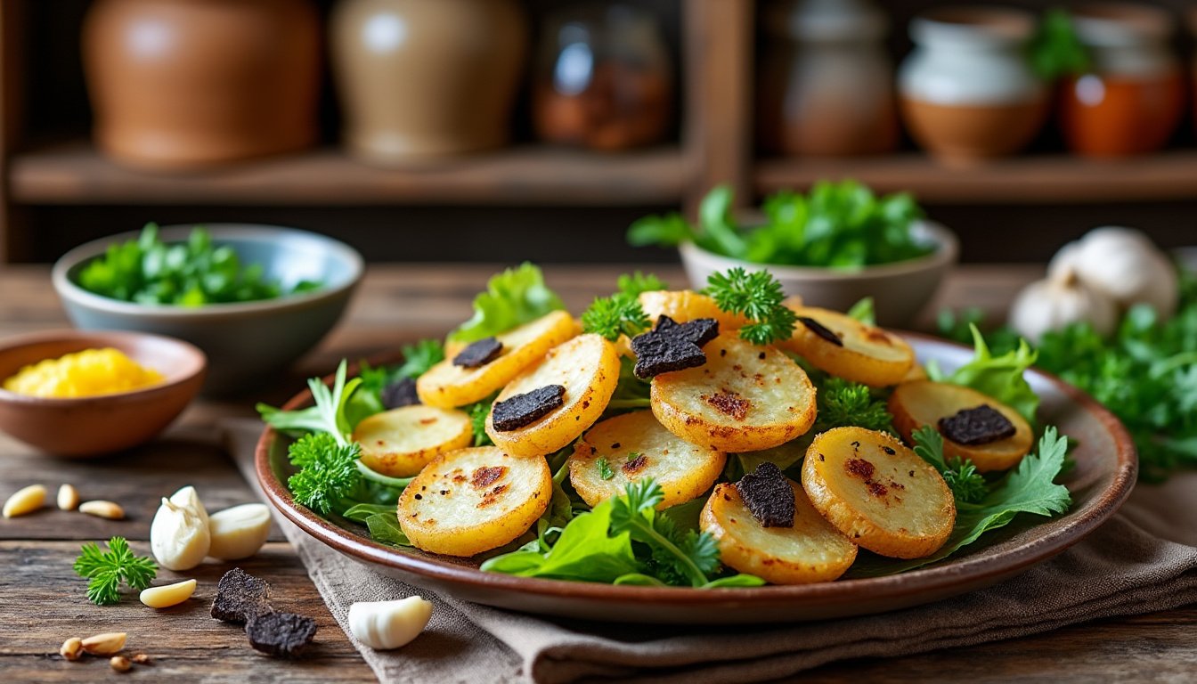 découvrez la recette traditionnelle authentique de la salade sarladaise, un plat savoureux mêlant ingrédients frais et saveurs du terroir.