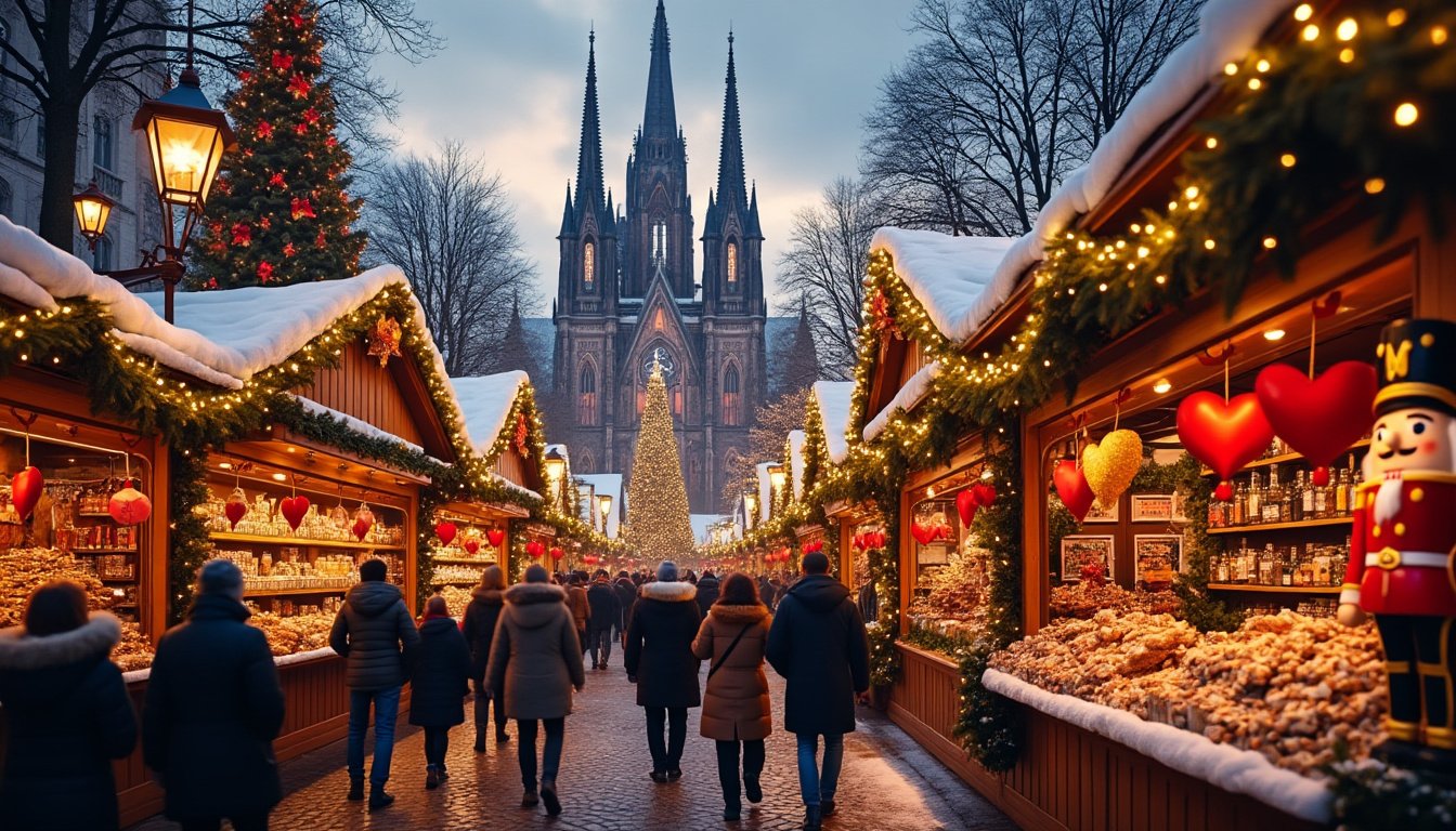 découvrez le marché de noël de cologne, ses traditions authentiques, ses artisanats uniques et son ambiance festive incontournable en allemagne.