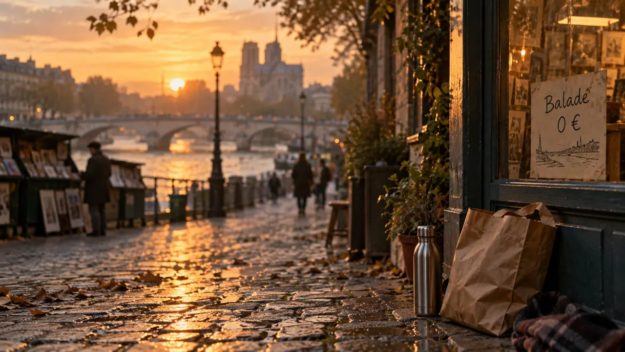 Bons plans Paris : balade gratuite le long de la Seine, quais et pont à Paris