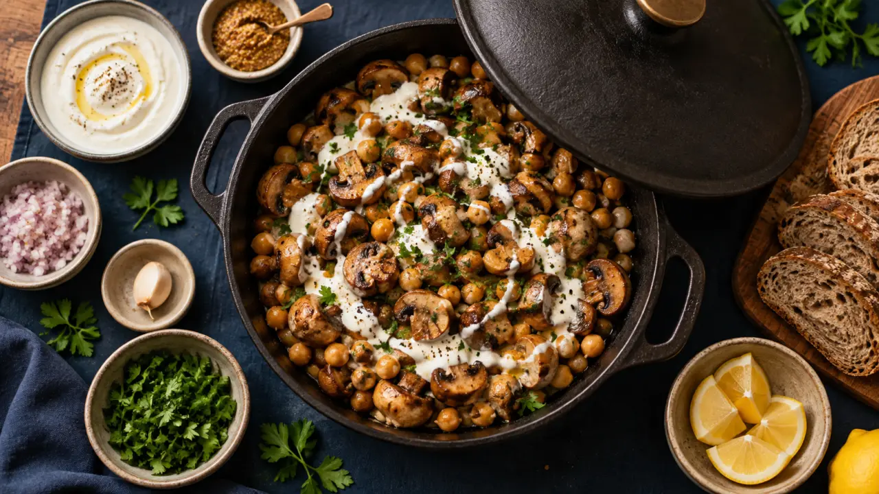 Idées recettes champignons : poêlée dorée de champignons