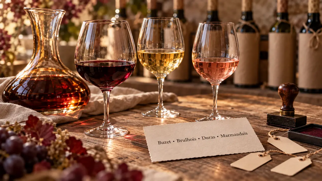 Meilleurs vins du lot et garonne : dégustation Buzet, Brulhois, Duras, Marmandais
