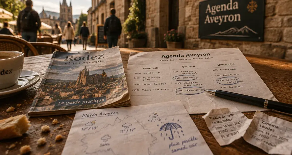 Sortir en Aveyron ce weekend : guide et planning pour vérifier la date